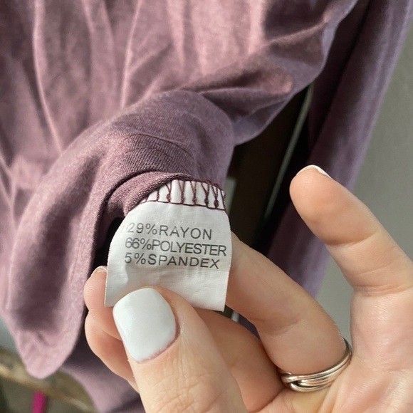 Mauve/purple long sleeve - size small - Picture 5 of 5